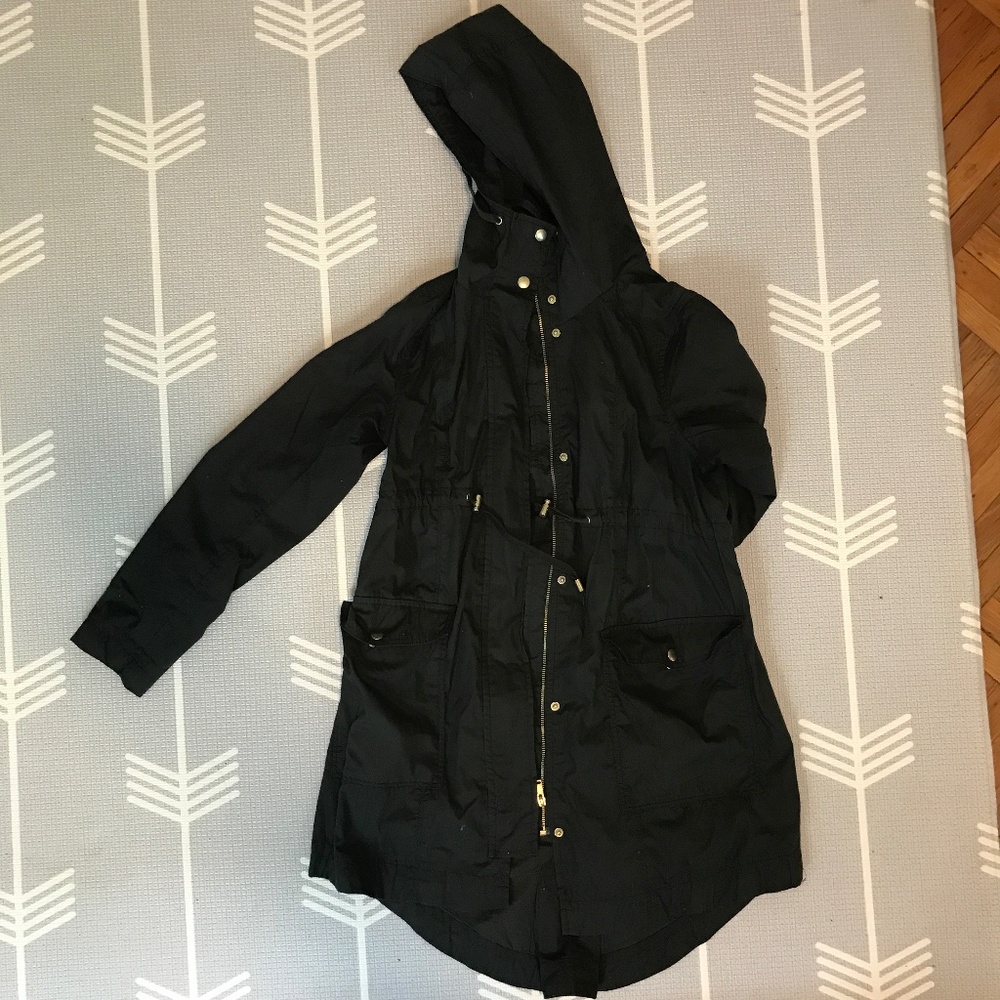 H&M maternity XS utility jacket forest green